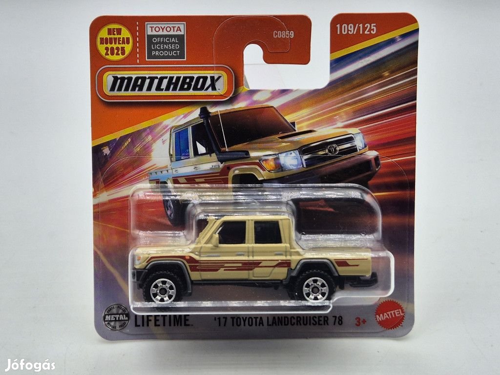 Toyota Landcruiser Land Cruiser 78 (2017) -  Matchbox - 1:64