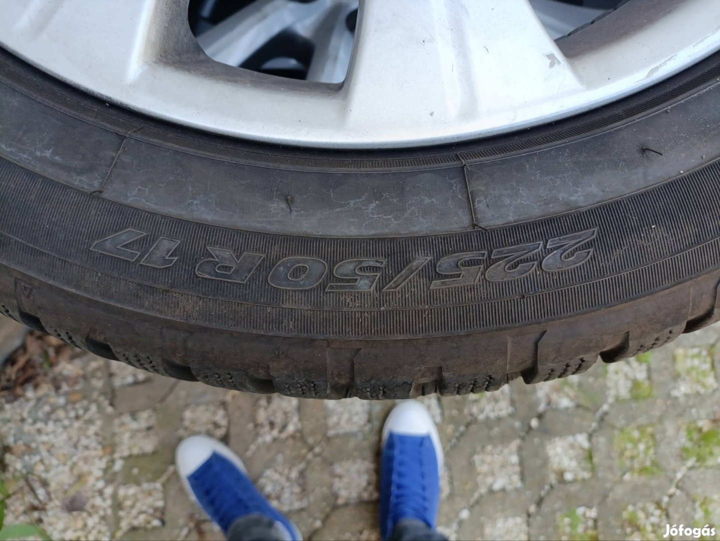 Toyota Lexus gyári alufelni R17' téli gumival szenzorral 