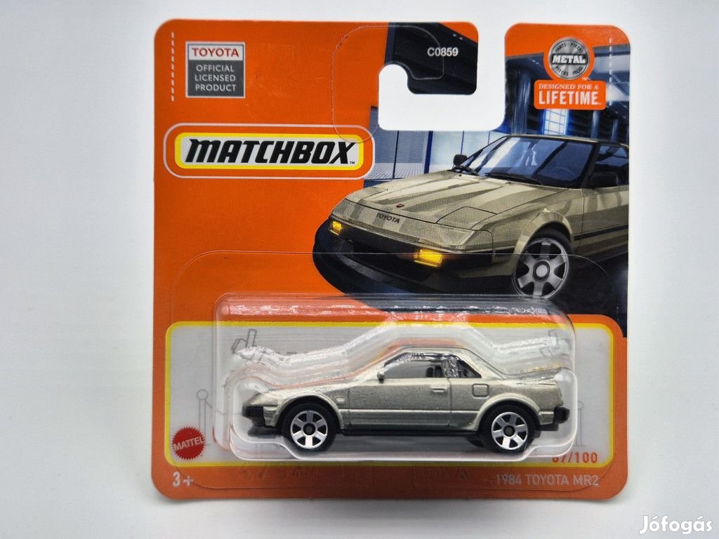 Toyota MR2 (1984) - 67/100 - bliszteres -  Matchbox - 1:64