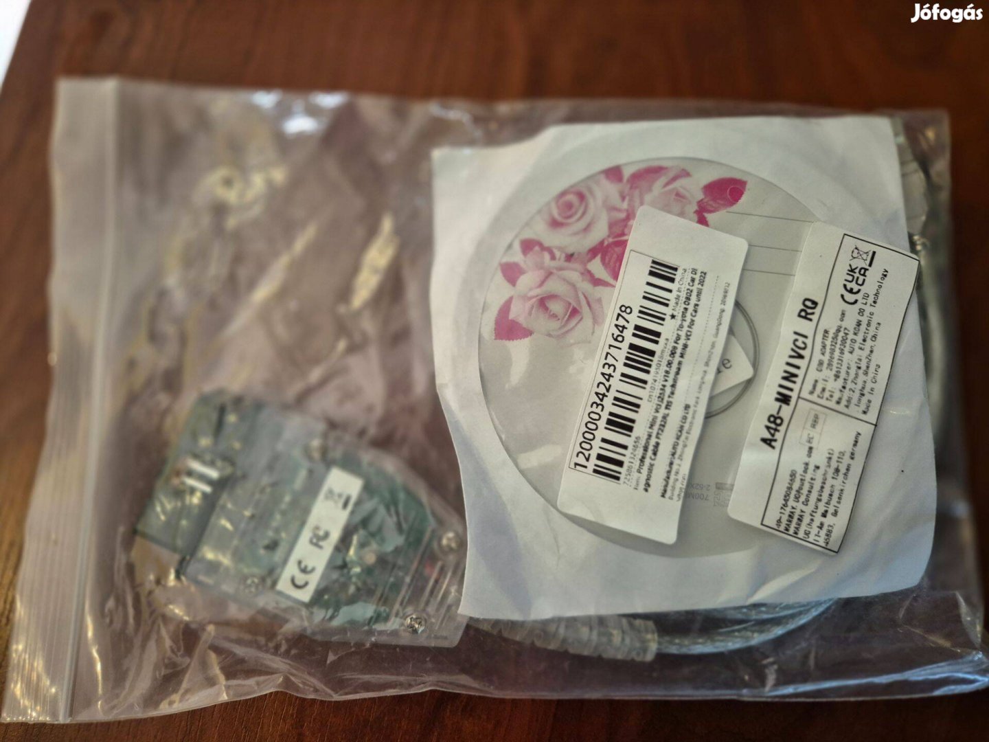 Toyota Mini - VCI J2534 OBD II kábel eladó