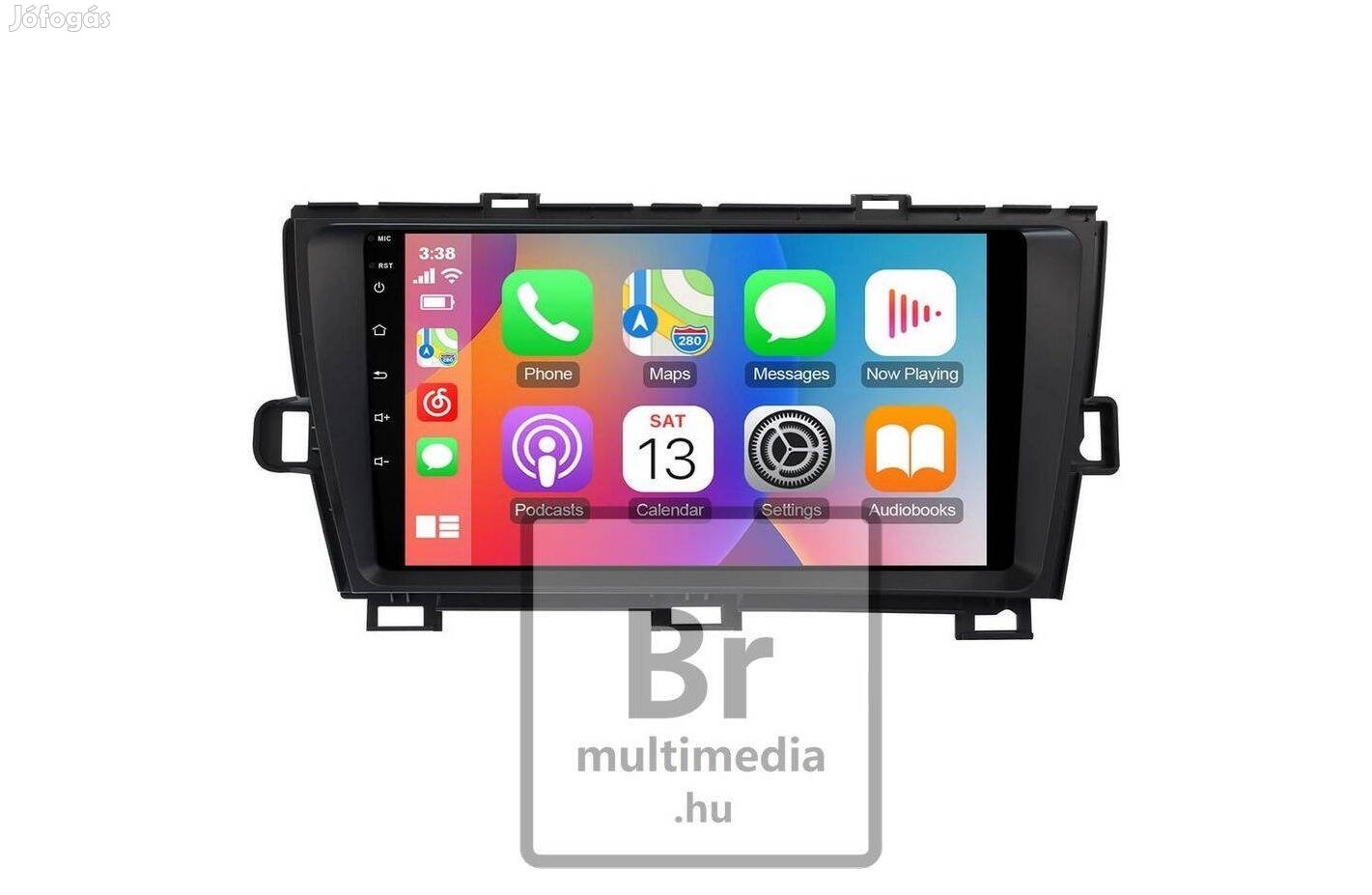 Toyota Prius 2009-2016 Android Multimédia Rádió Navigáció Carplay Hifi