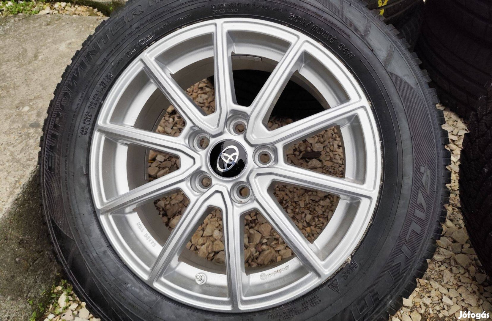 Toyota Proace city Berlingo partner gyári alufelni 5x108 16"