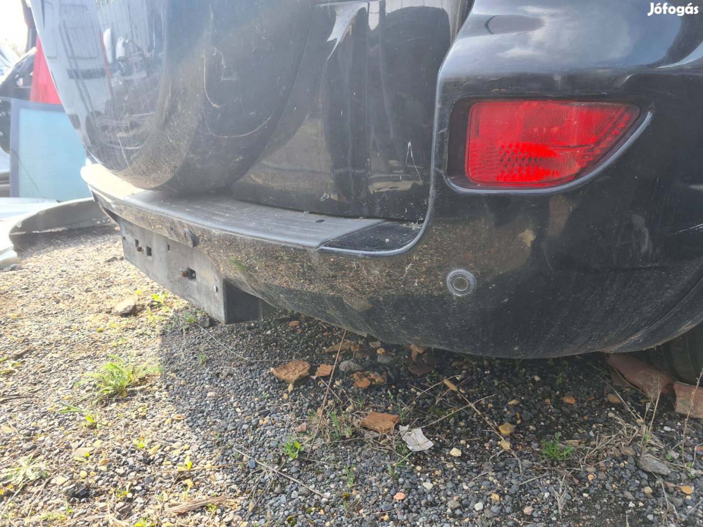 Toyota Rav4 2006- hátsó lökhárító pótkerekes kivitel