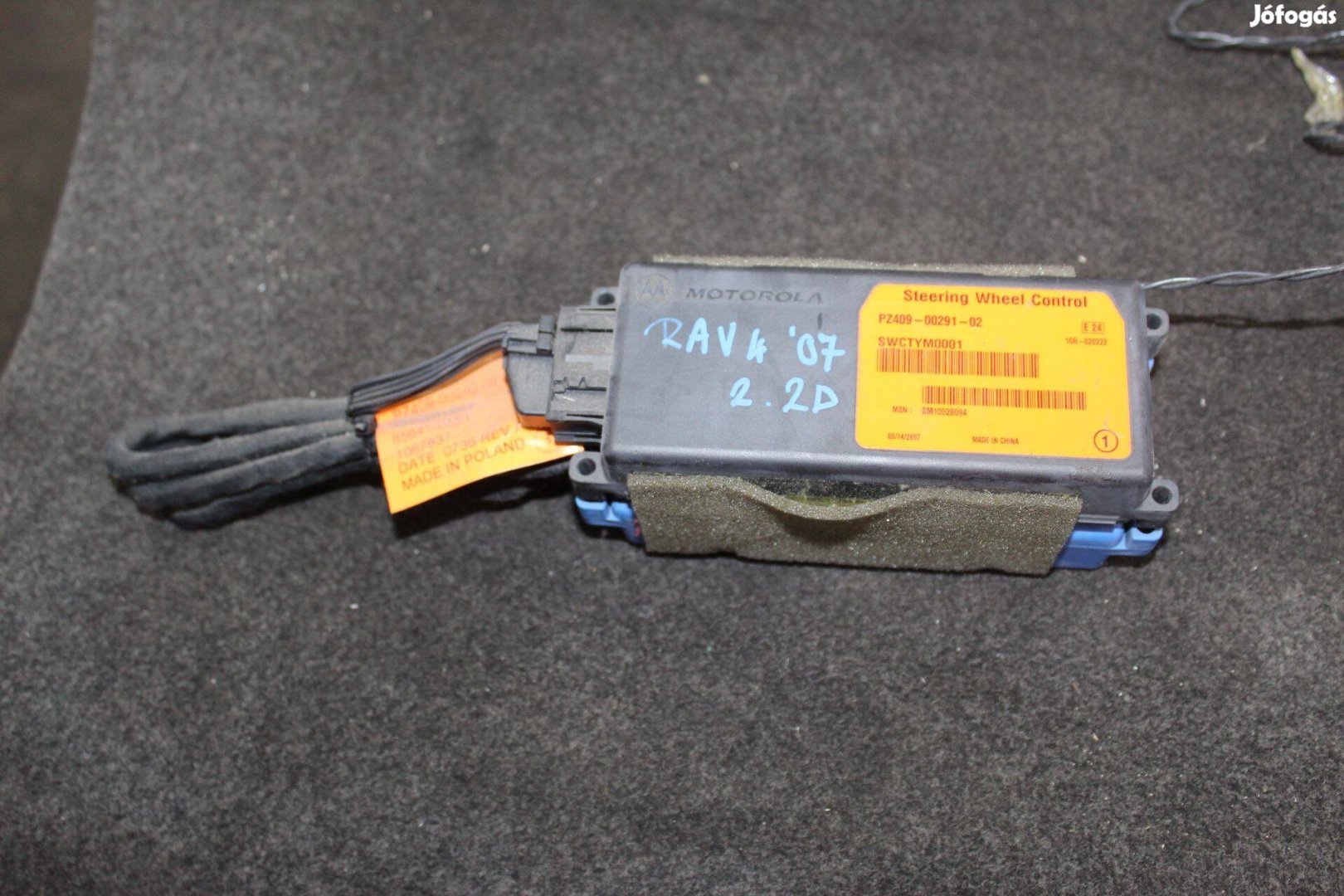 Toyota Rav4 2007 2.2 D-CAT bluetooth vezérlőegység PZ409-00292-A1