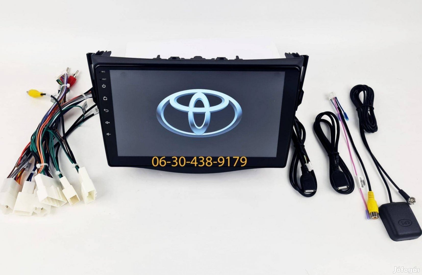 Toyota Rav4 Android autórádió multimédia fejegység navi 1-6GB Carplay
