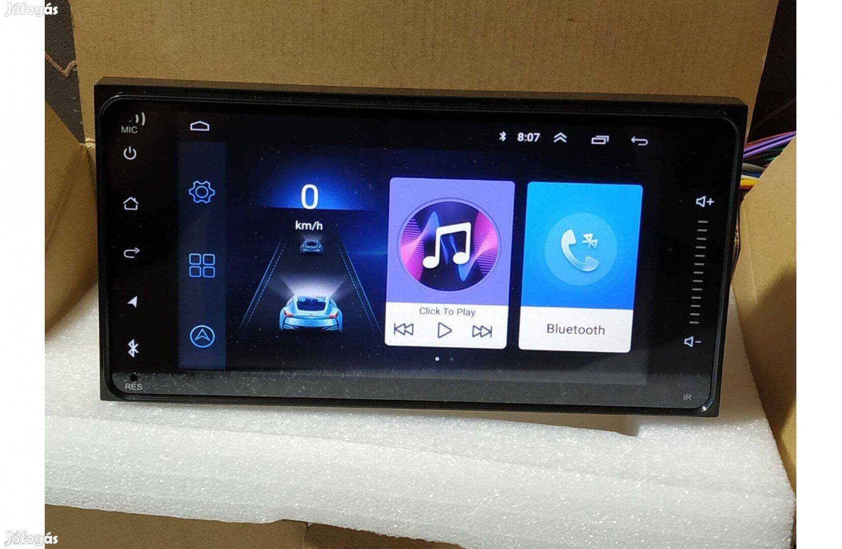 Toyota Rav4 Avensis Hilux Android Autórádió Multimédia Fejegység GPS