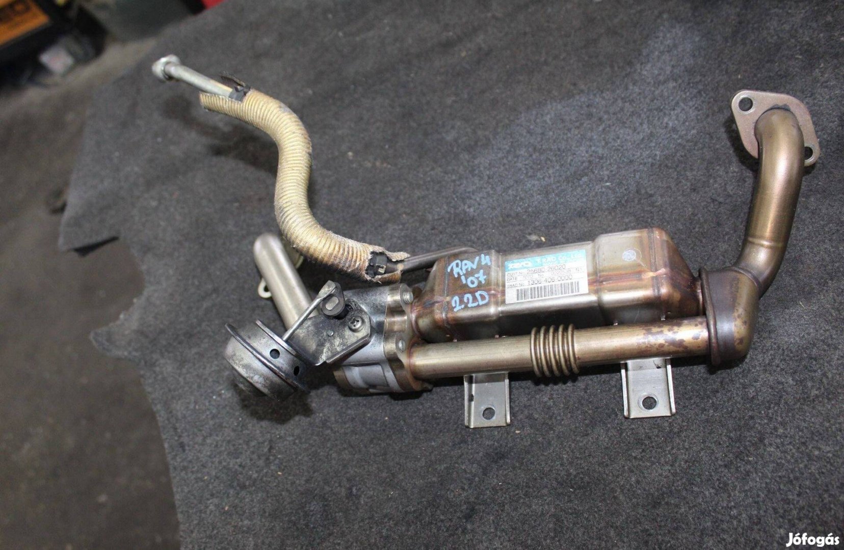 Toyota Rav4 III 2006-2013 2.2D egr hűtő 2568026020