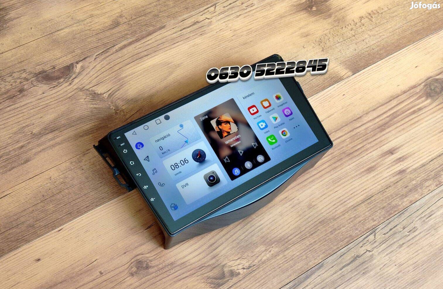 Toyota Rav4 Rav 4 Rádió Android Multimédia 2Din GPS Navigáció Hifi