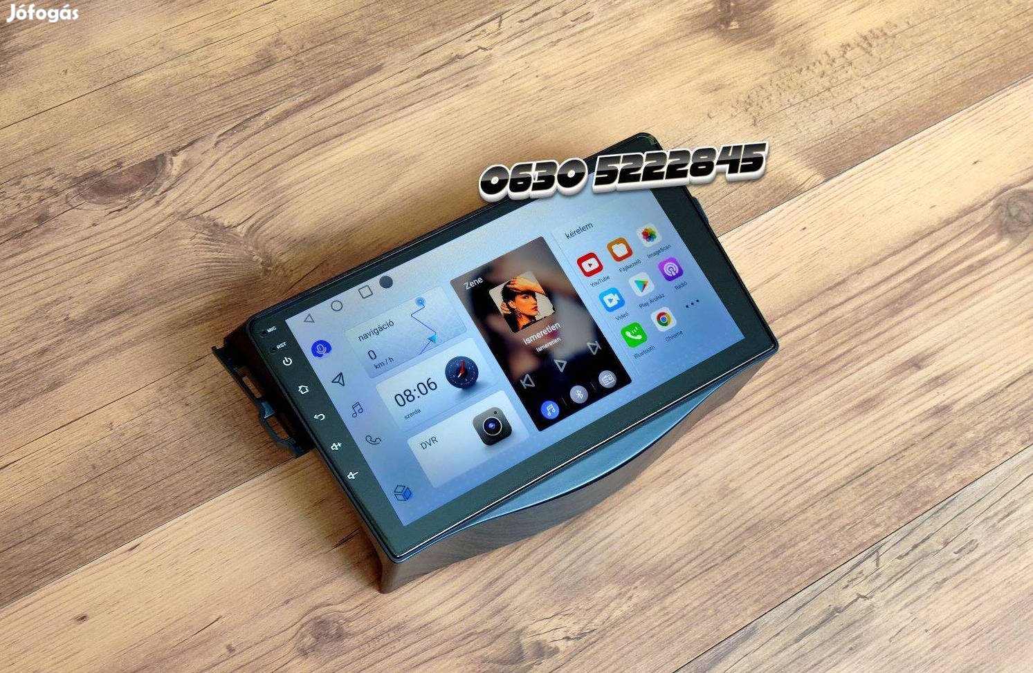 Toyota Rav4 Rav 4 Rádió Android Multimédia 2Din GPS Navigáció Hifi
