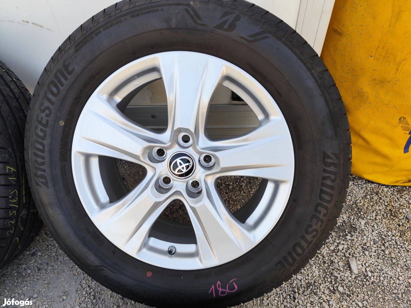 Toyota Rav4 rav 4 gyári alufelni 5x114,3 17"