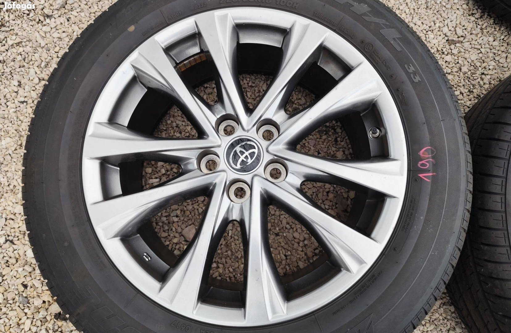 Toyota Rav4 rav 4 gyári alufelni 5x114,3 18"