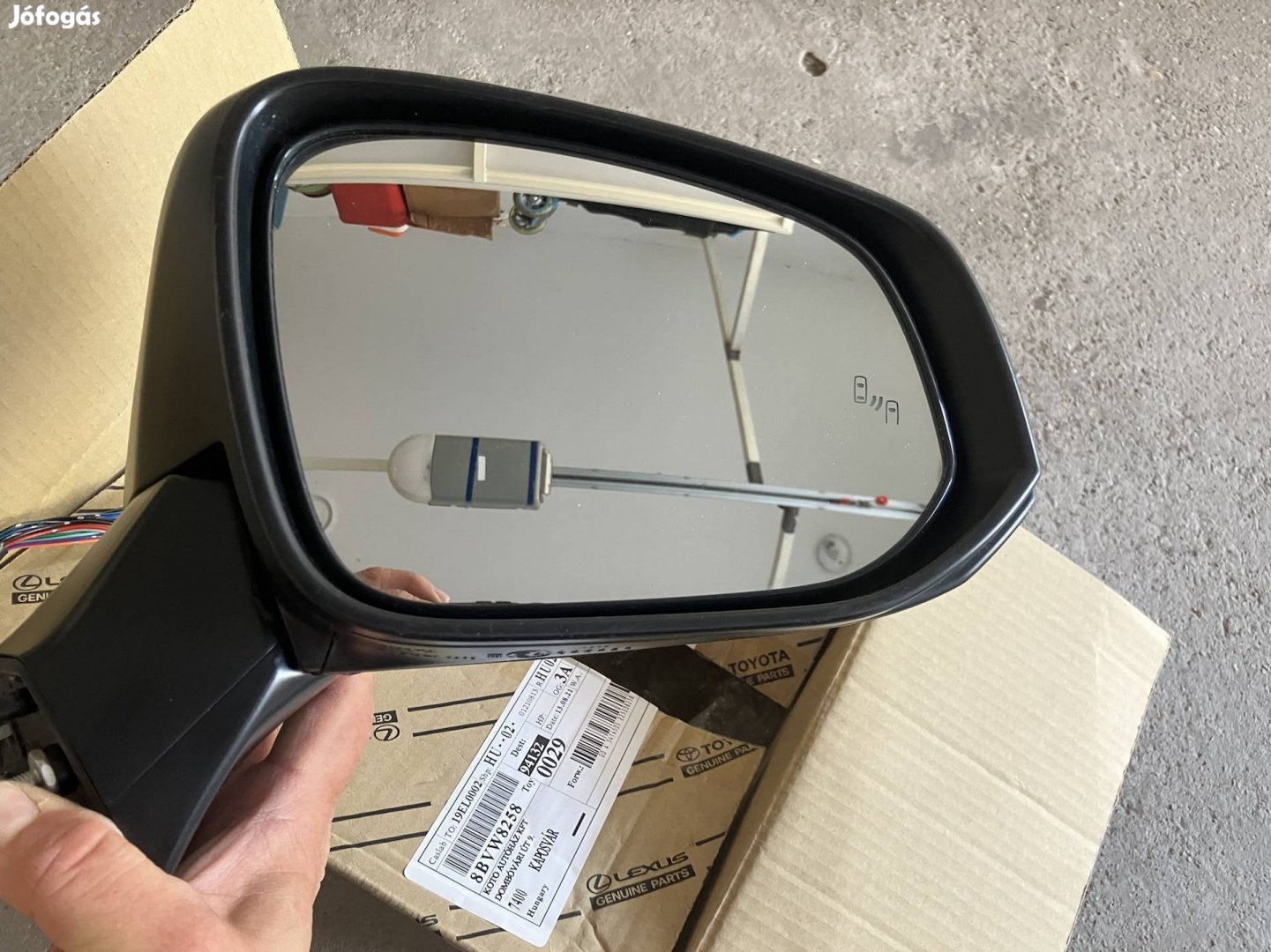 Toyota Rav 4 visszapillantó tükör 