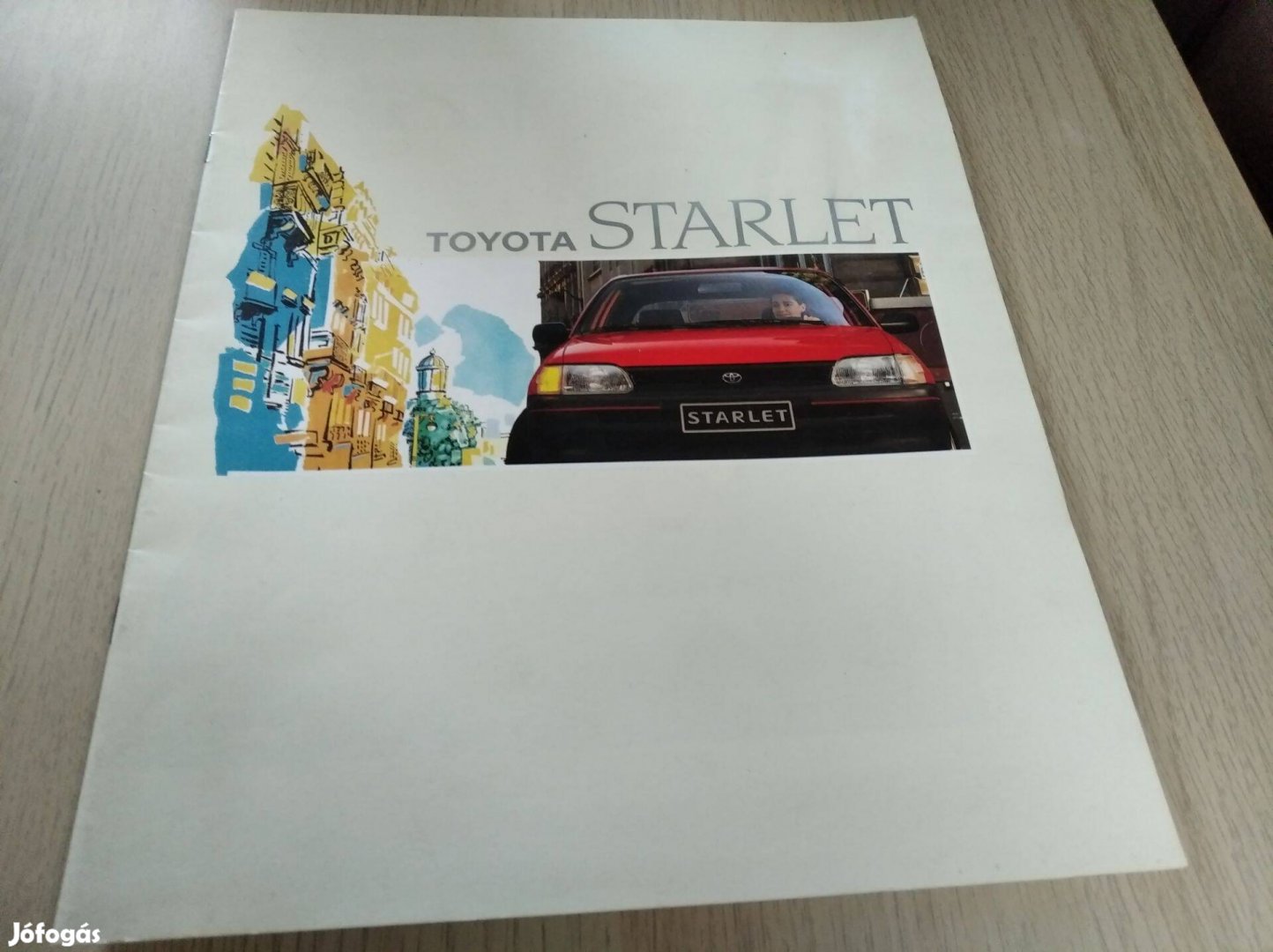 Toyota Starlet prospektus 1991. (Német nyelvű)