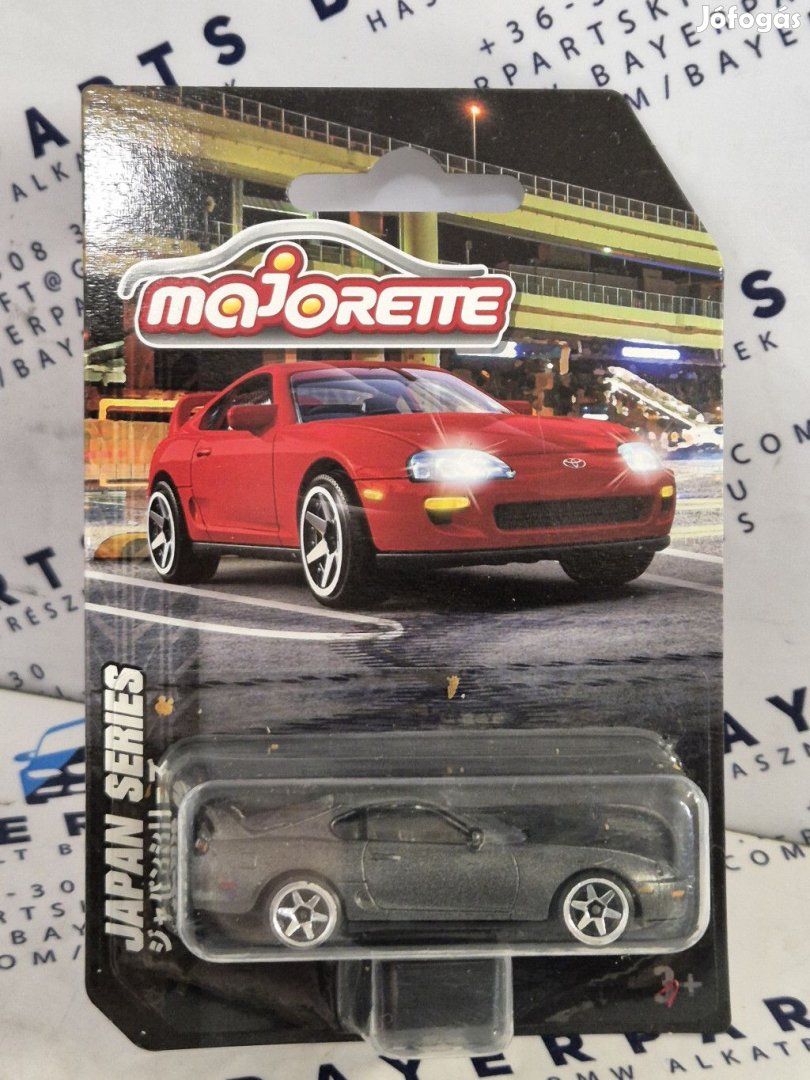 Toyota Supra GR - szürke -  Majorette - 1:64