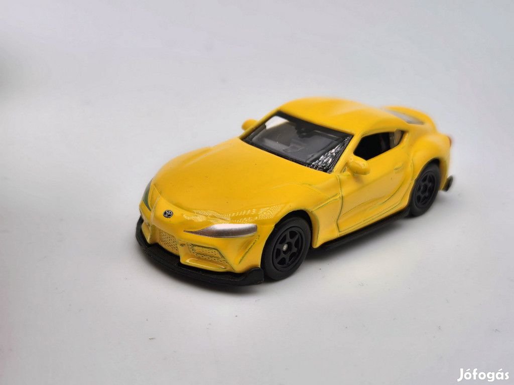 Toyota Supra - sárga -  Welly - 1:64