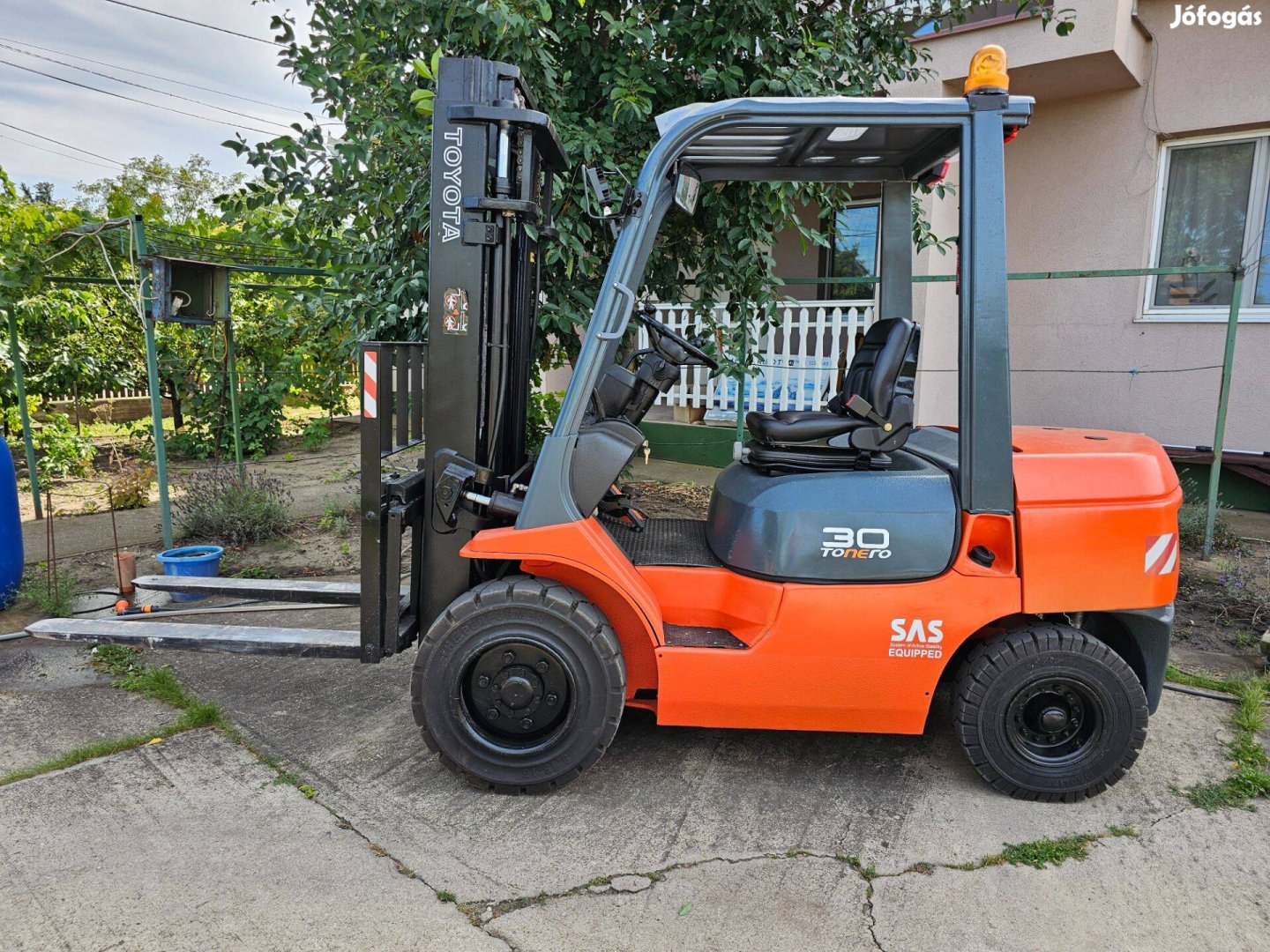 Toyota Tonero 30 dízel villástargonca, targonca eladó