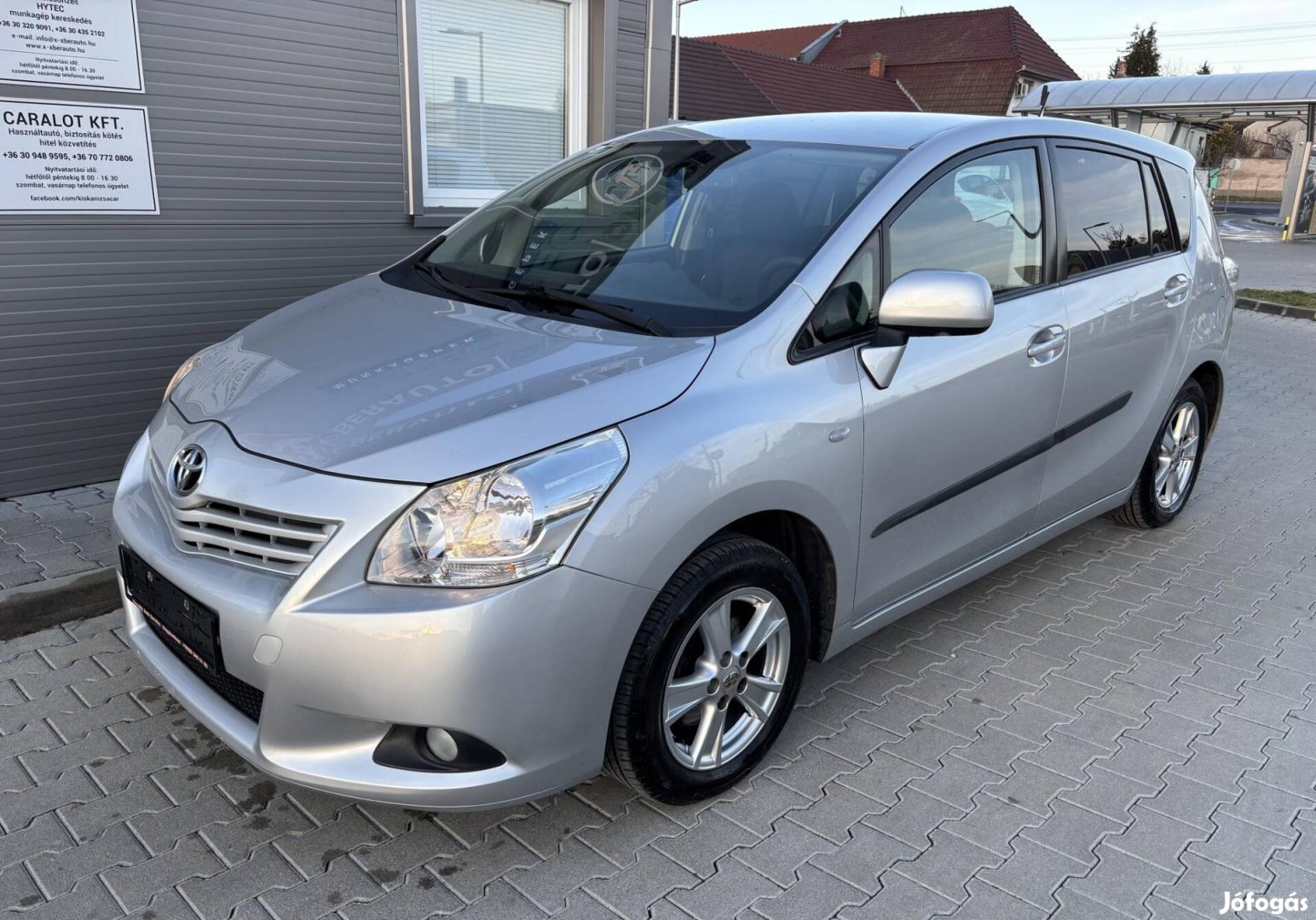 Toyota Verso 1.6 2 kulcs. téli-nyári kerék. kam...