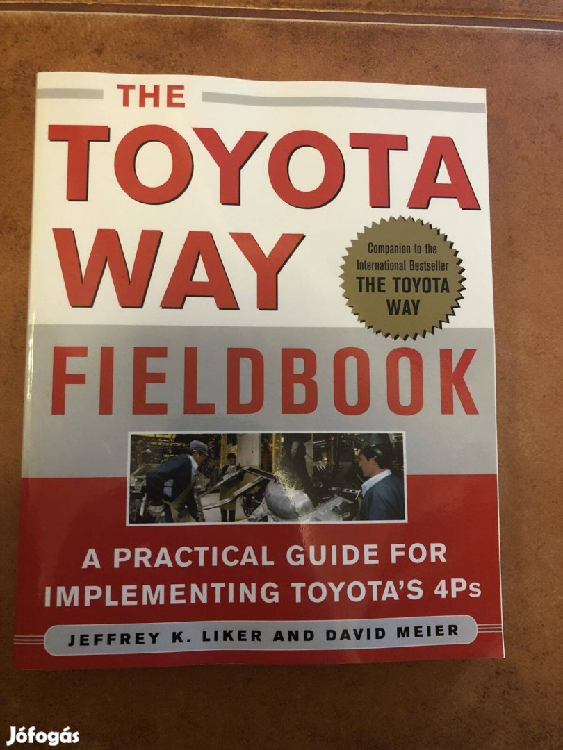 Toyota Way Fieldbook szakkönyv