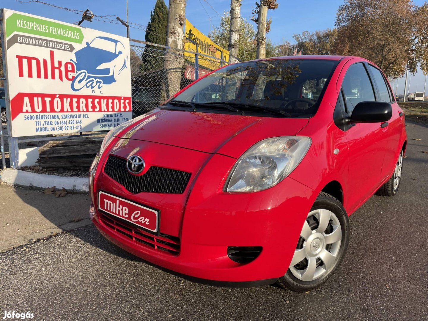 Toyota Yaris 1.0 Sol AC KM. Garancia! 125800 KM...