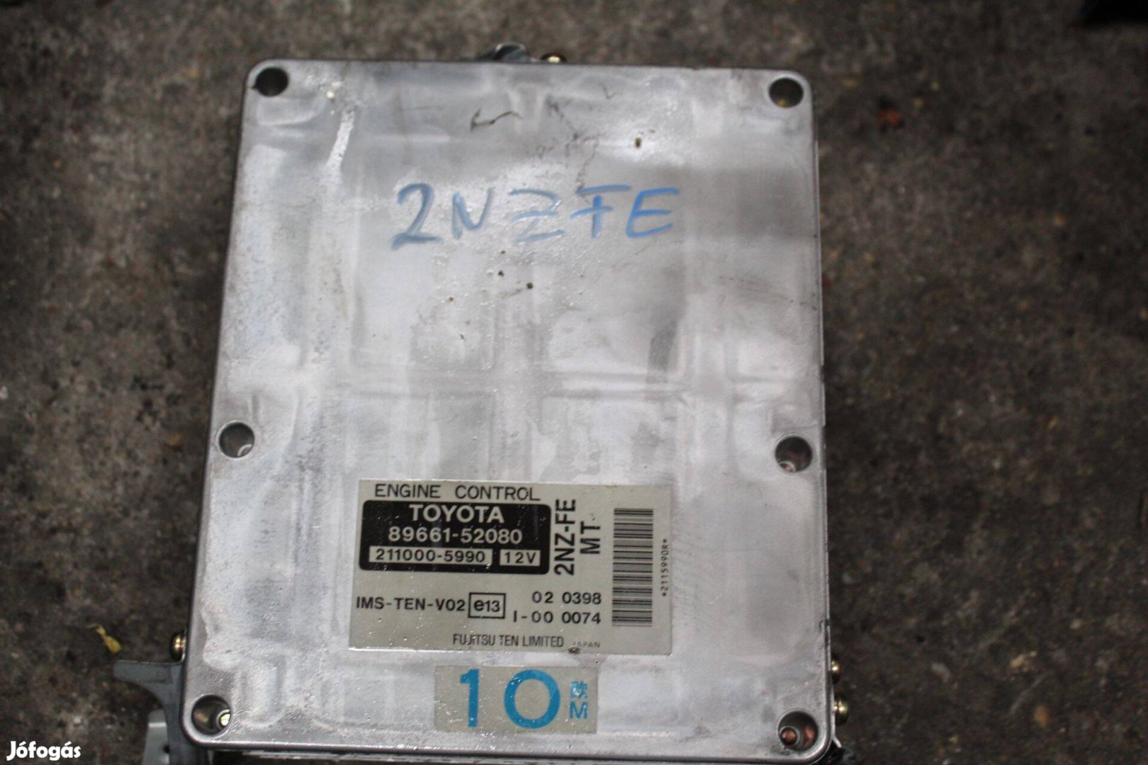 Toyota Yaris 1.3B 2NZ-FE 1999-2005 motorvezérlő 8966152080