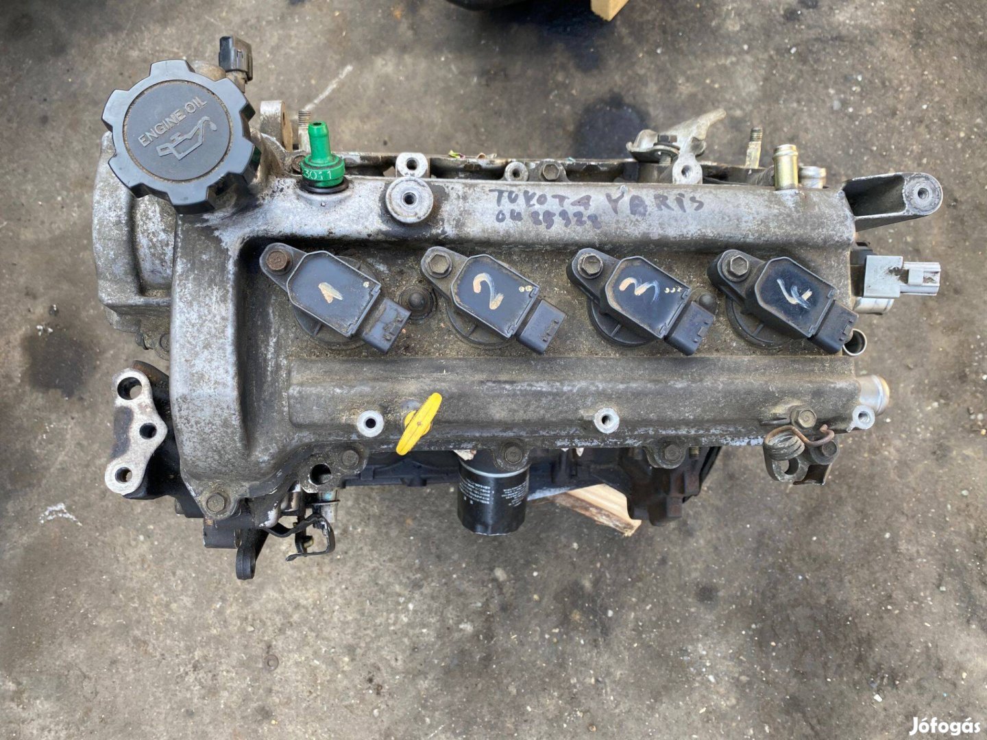 Toyota Yaris 1.3 VVT-i (99-03) komplett motor (2SZ-FE)