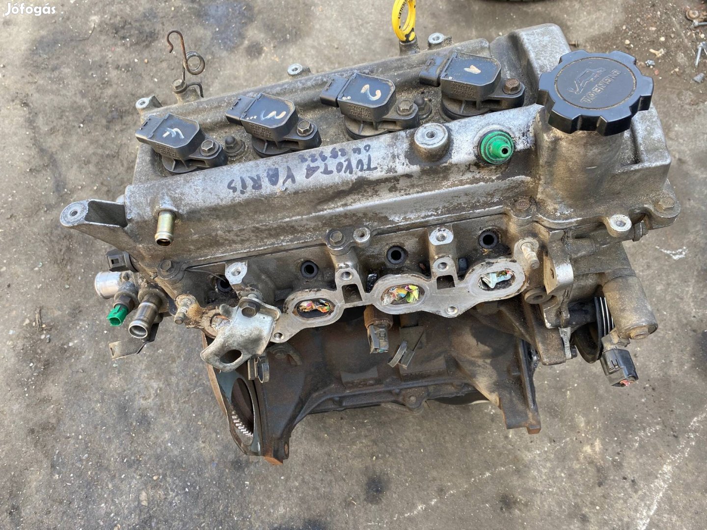 Toyota Yaris 1.3 VVti komplett motor (2SZ-FE)