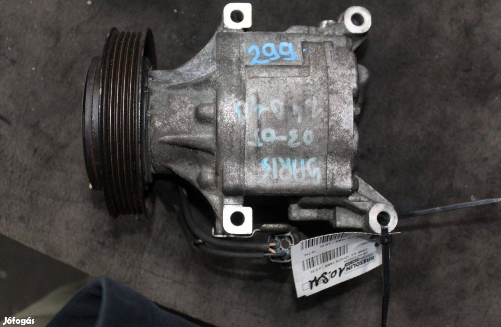Toyota Yaris 1.4D 2003-2005 klímakompresszor (4472206534) (299)