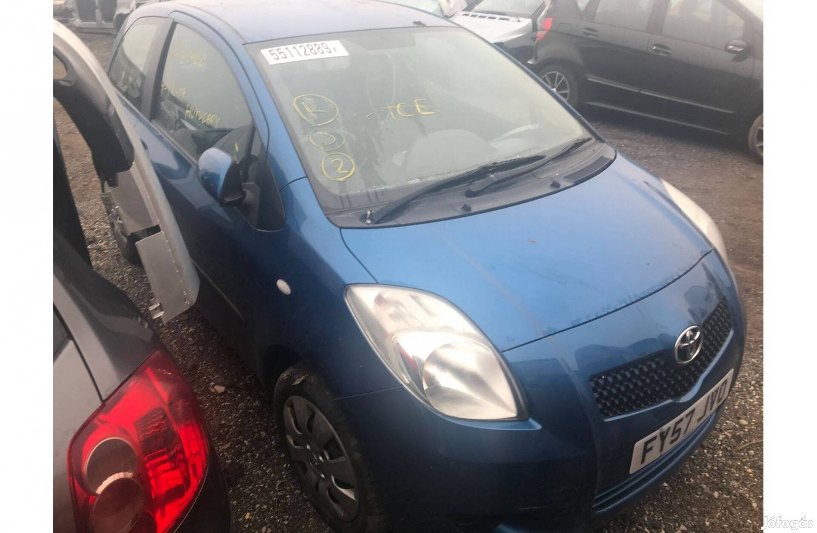 Toyota Yaris 2007 1.0 bontott minden alkatrésze eladó