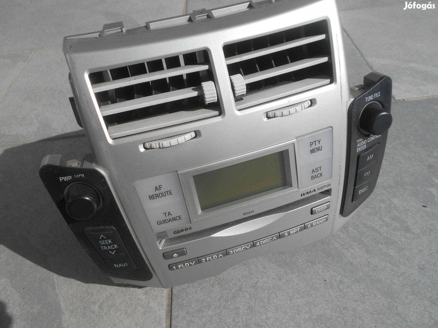 Toyota Yaris II rádió cd rádiós cd fejegység