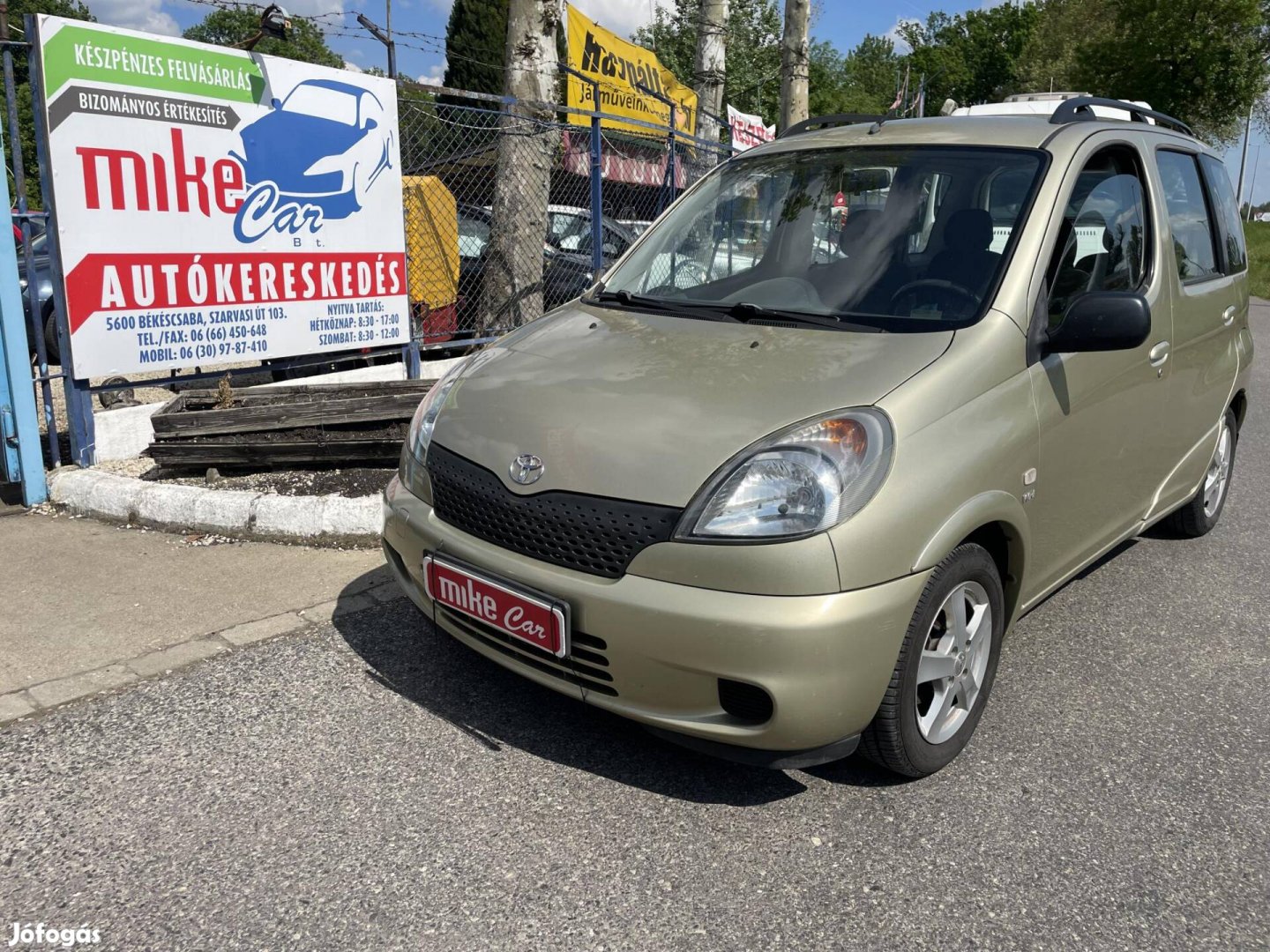 Toyota Yaris Verso 1.3 Linea Luna Vonóhorog! KL...