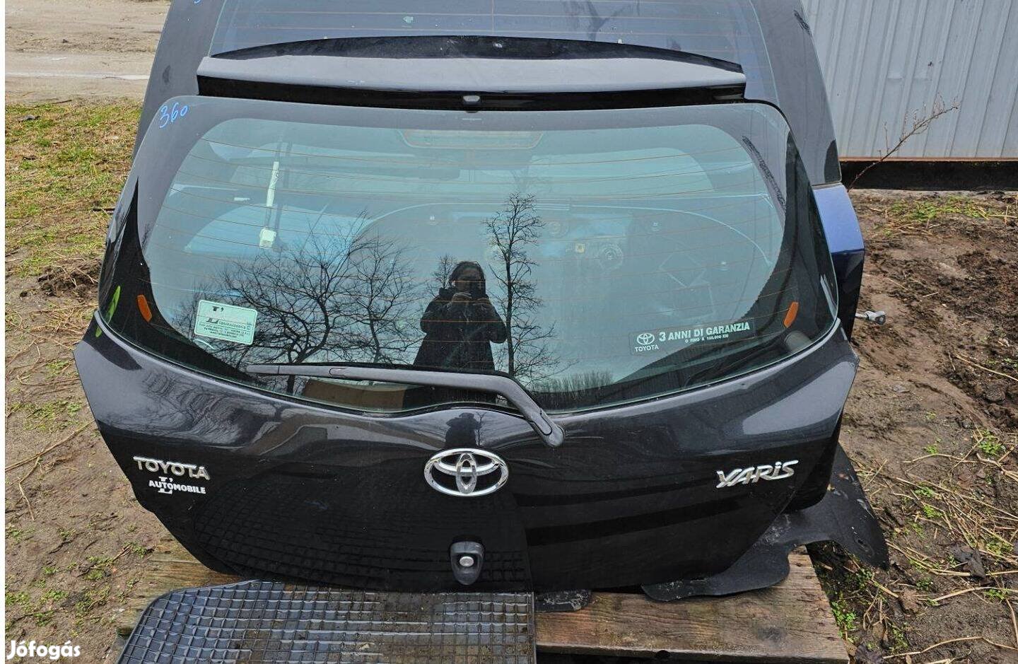 Toyota Yaris (XP90) 2006-2011 csomagtérajtó (360.)