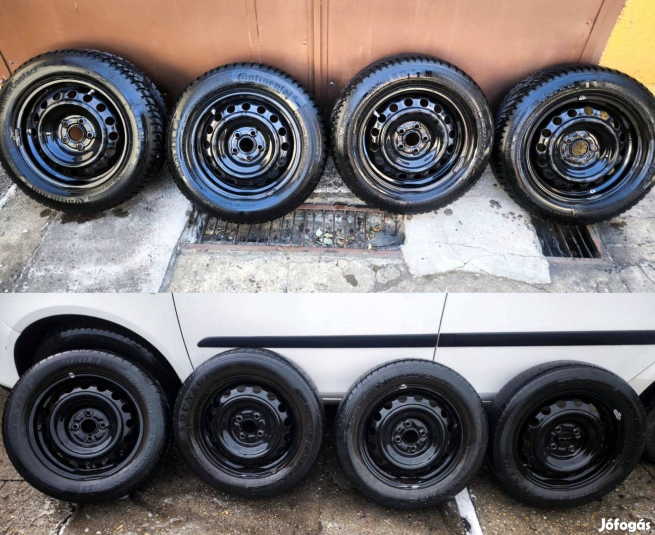 Toyota Yaris felnik, gumikkal (4x100, 5x100)