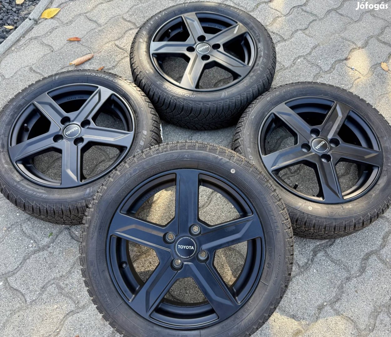 Toyota alufelni 15" 4x100 Új 0km Téli szett! Yaris aygo alufelni 15"