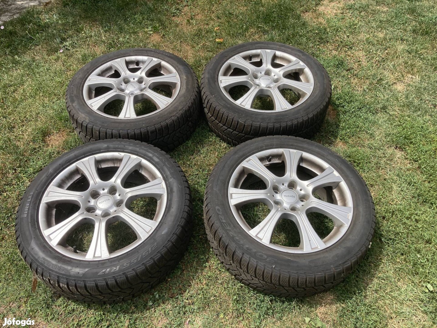 Toyota alufelni 17" 5o114,3