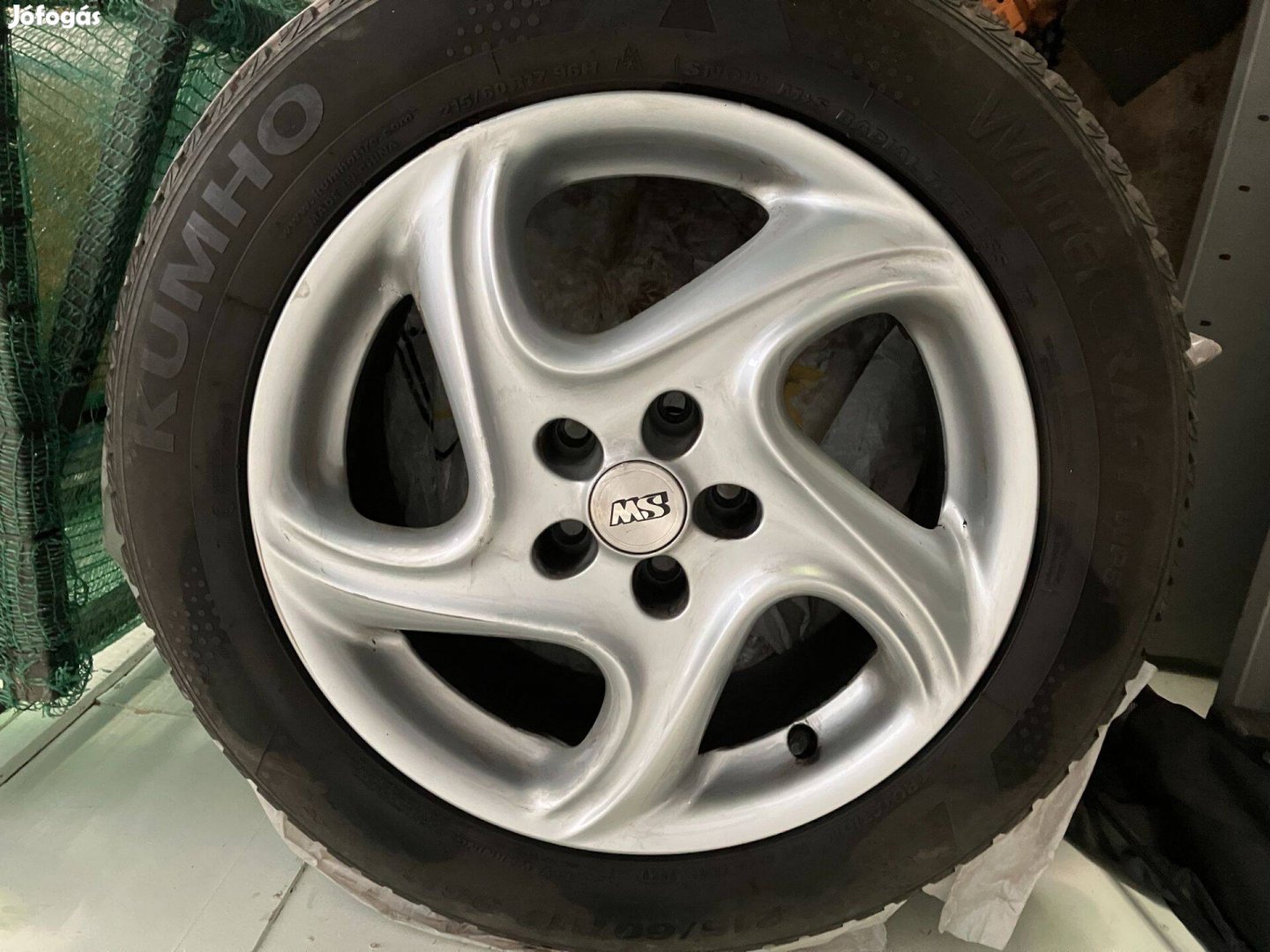 Toyota alufelni és téligumi szett 4db 215/60 R17