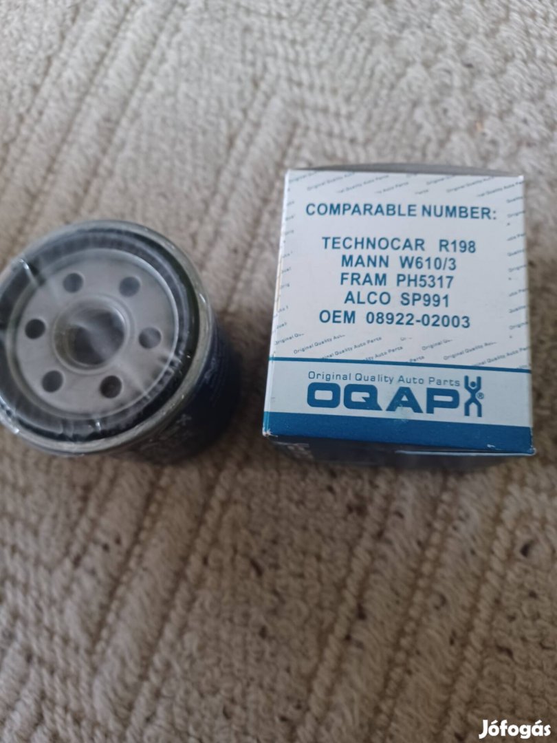 Toyota corolla E12 1.4 benzineshez olajszűrő