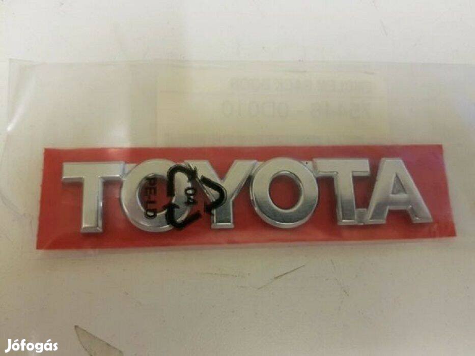 Toyota embléma eladó. Cikkszám:75446-0D010