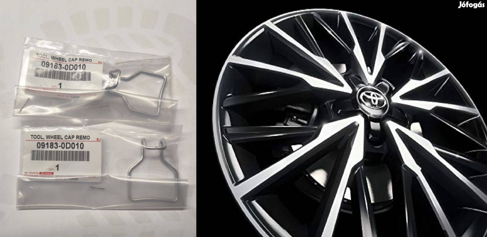 Toyota felni kupak eltávolító (Új)