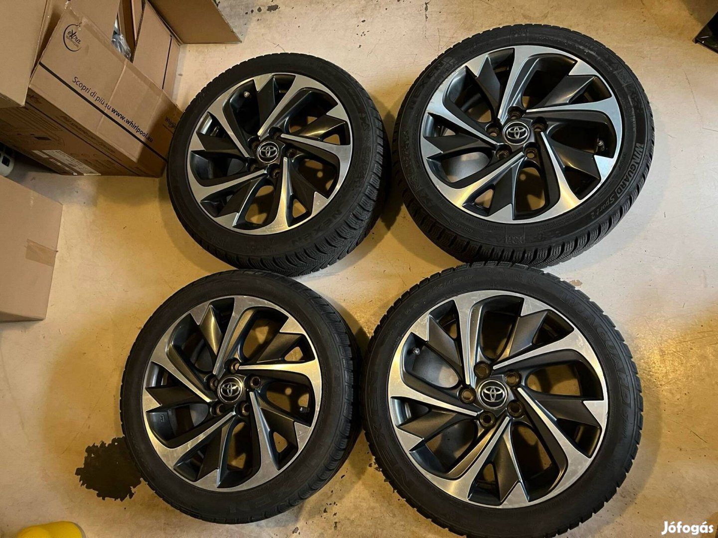 Toyota gyári alufelni 17"