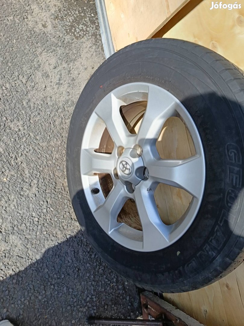 Toyota gyári alufelnik 17" eladó 