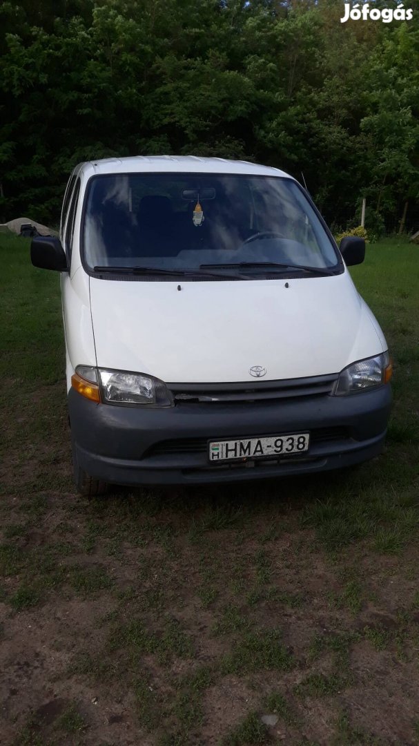 Toyota hiace 6sz+teher csere érdekel.