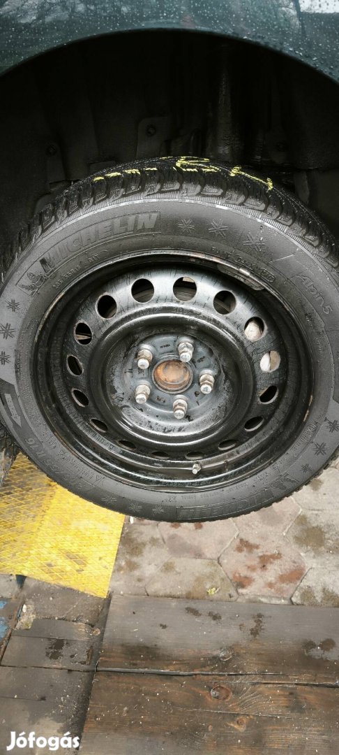 Toyota lemezfelni szett+tpms szenzorok