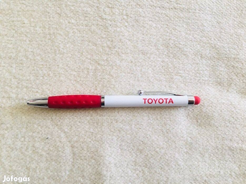 Toyota piros-fehér toll