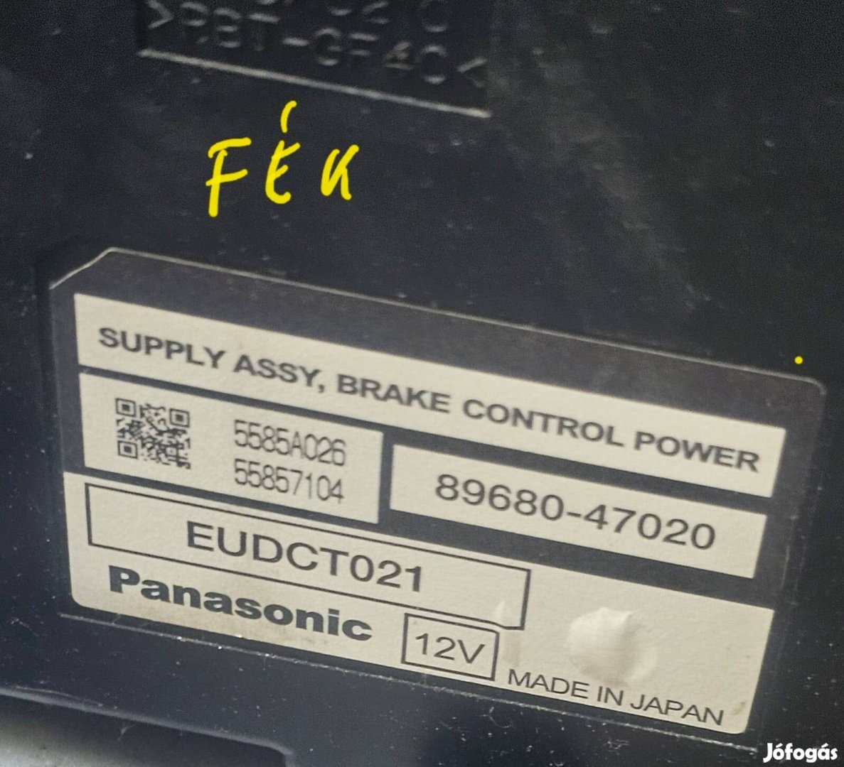 Toyota prius 2 fék vezérlő elektronika 20000