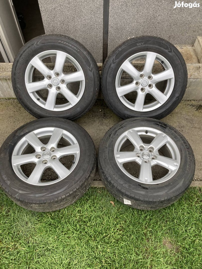 Toyota rav4 17 col 5x114,3 gyári alufelni