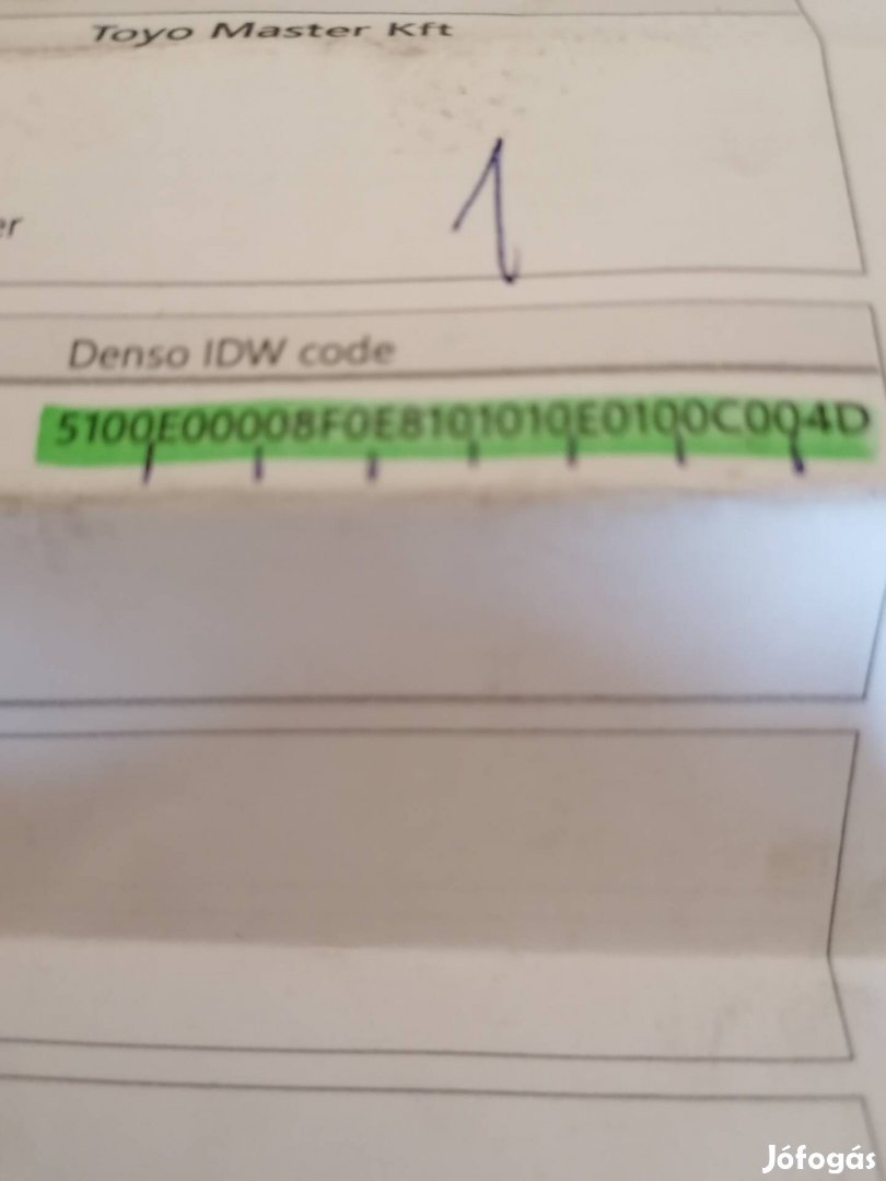 Toyota üzemanyag ellátó
