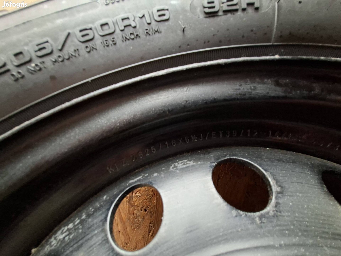 Toyota verso acél vas lemez felni Sava Eskimo 205/60r16 teli