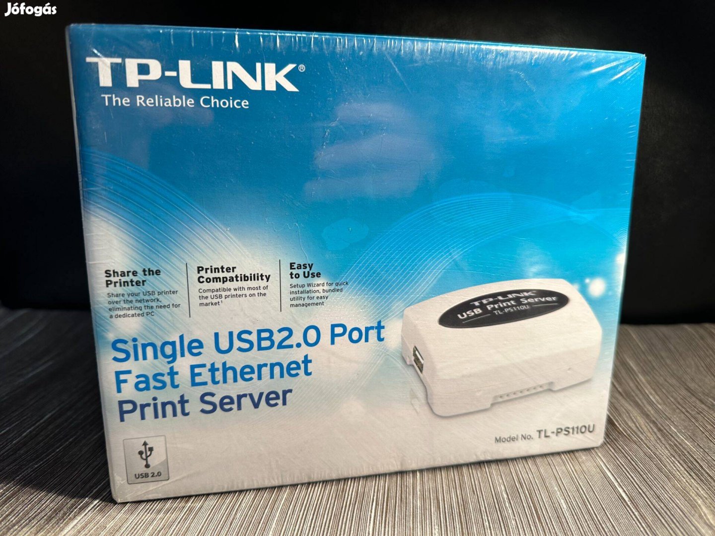 Tp-Link TL-PS110U 1 USB portos (2.0) Fast Ethernetes Nyomtatószerver