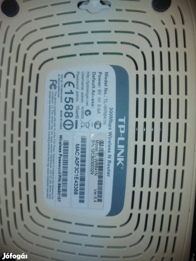 Tp-link 300Nbps wireless N Router 3900Ft Veszprém