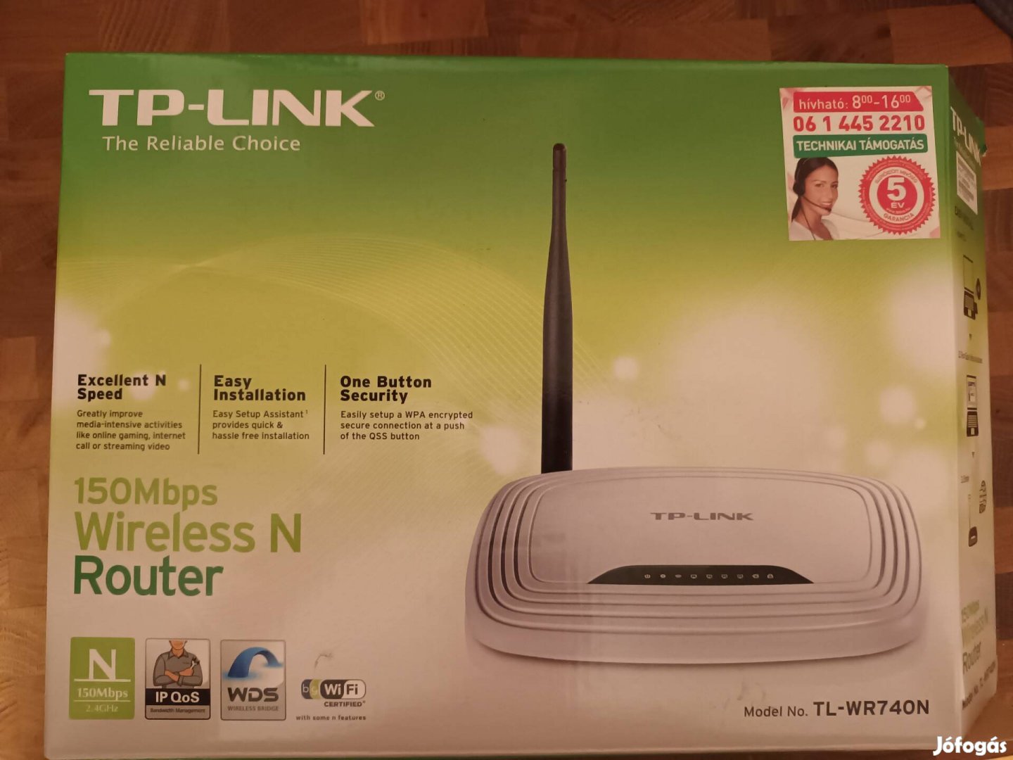 Tp link vezeték nélküli wifi router